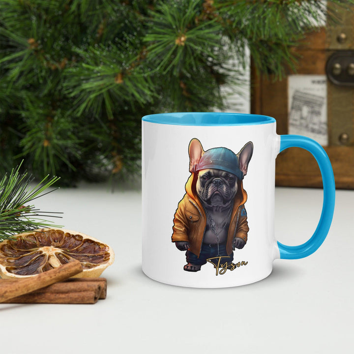 Tyson Tasse mit farbiger Innenseite - Bobbis Store Hunde