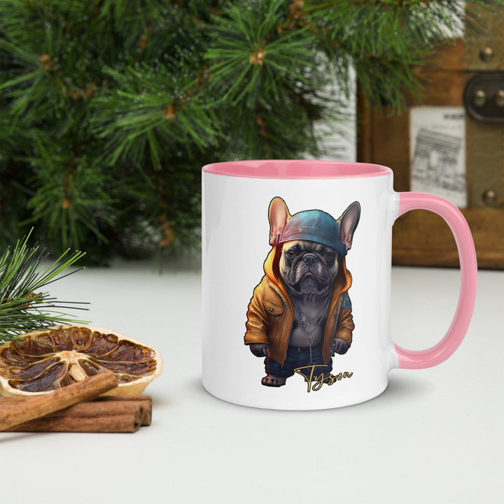Tyson Tasse mit farbiger Innenseite - Bobbis Store Hunde