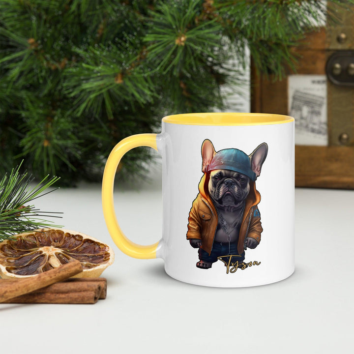 Tyson Tasse mit farbiger Innenseite - Bobbis Store Hunde