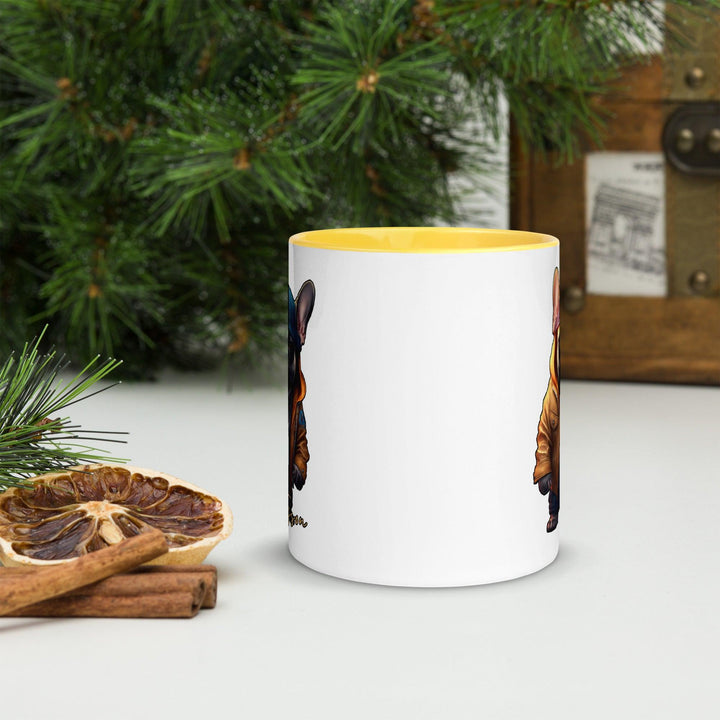 Tyson Tasse mit farbiger Innenseite - Bobbis Store Hunde