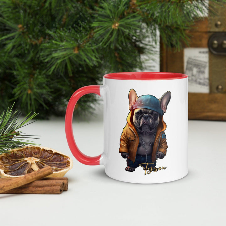 Tyson Tasse mit farbiger Innenseite - Bobbis Store Hunde