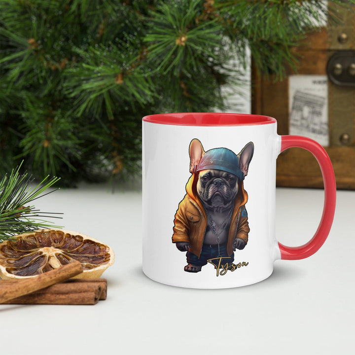 Tyson Tasse mit farbiger Innenseite - Bobbis Store Hunde