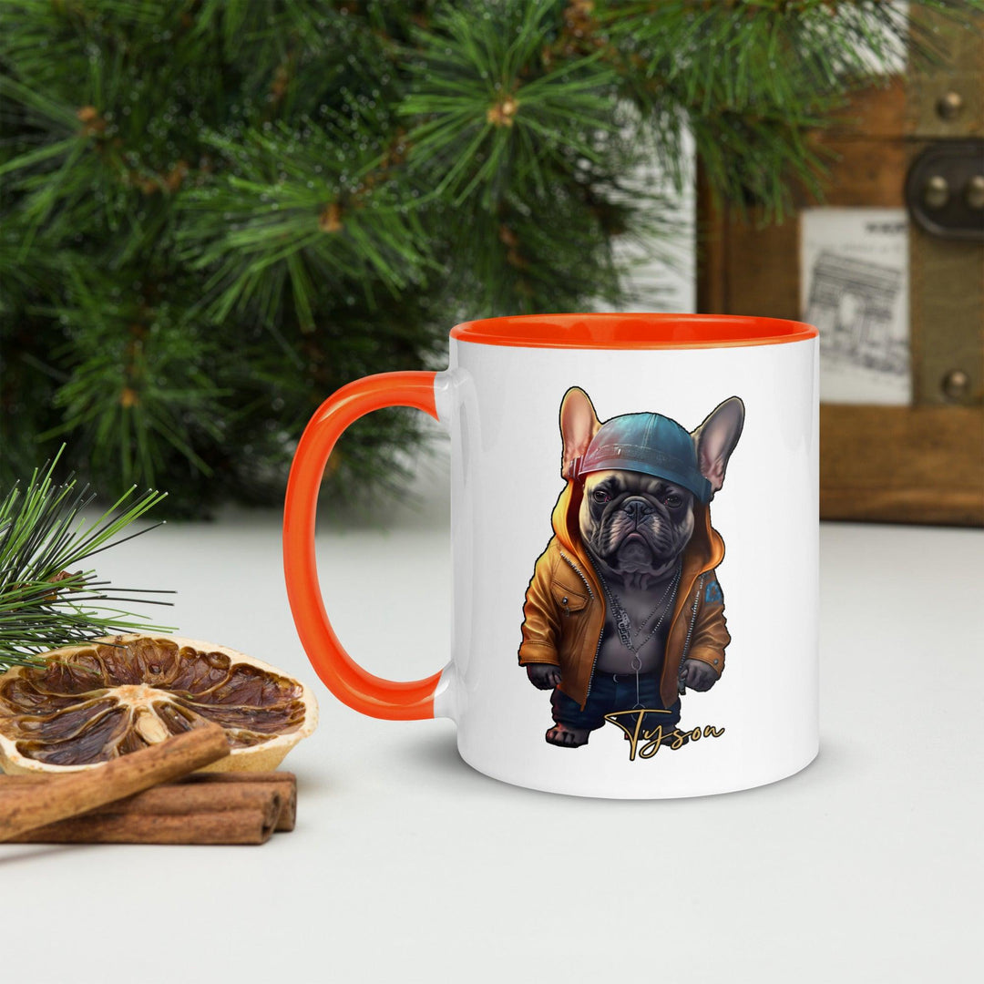 Tyson Tasse mit farbiger Innenseite - Bobbis Store Hunde