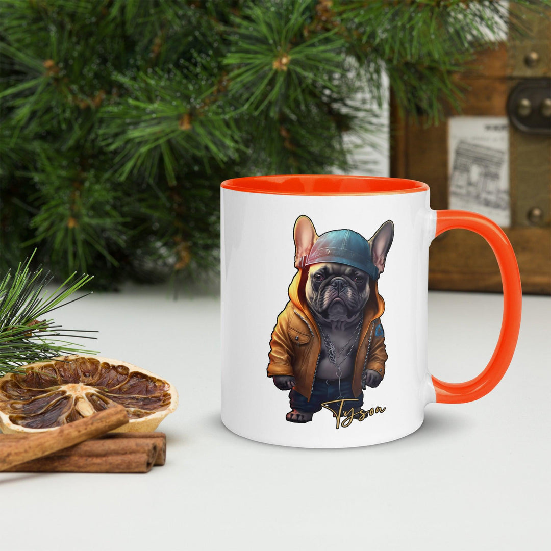 Tyson Tasse mit farbiger Innenseite - Bobbis Store Hunde