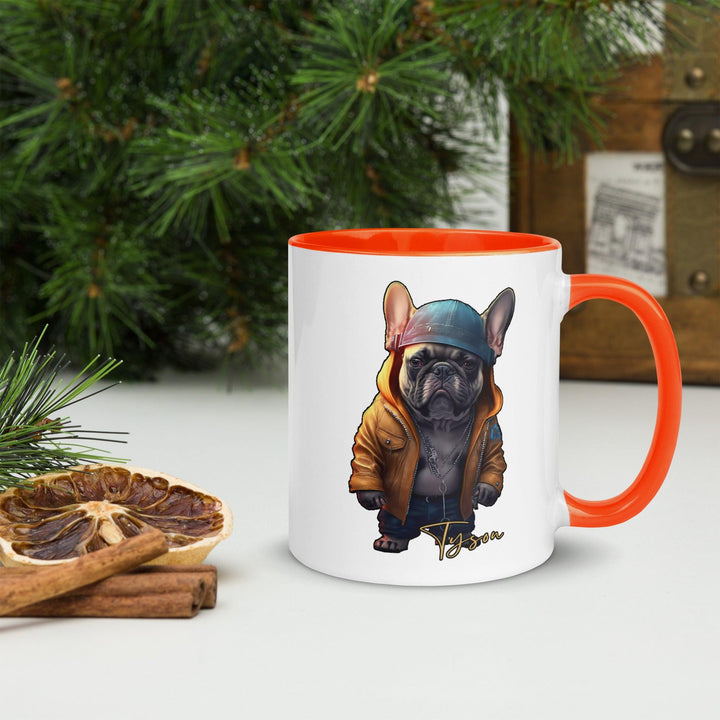 Tyson Tasse mit farbiger Innenseite - Bobbis Store Hunde