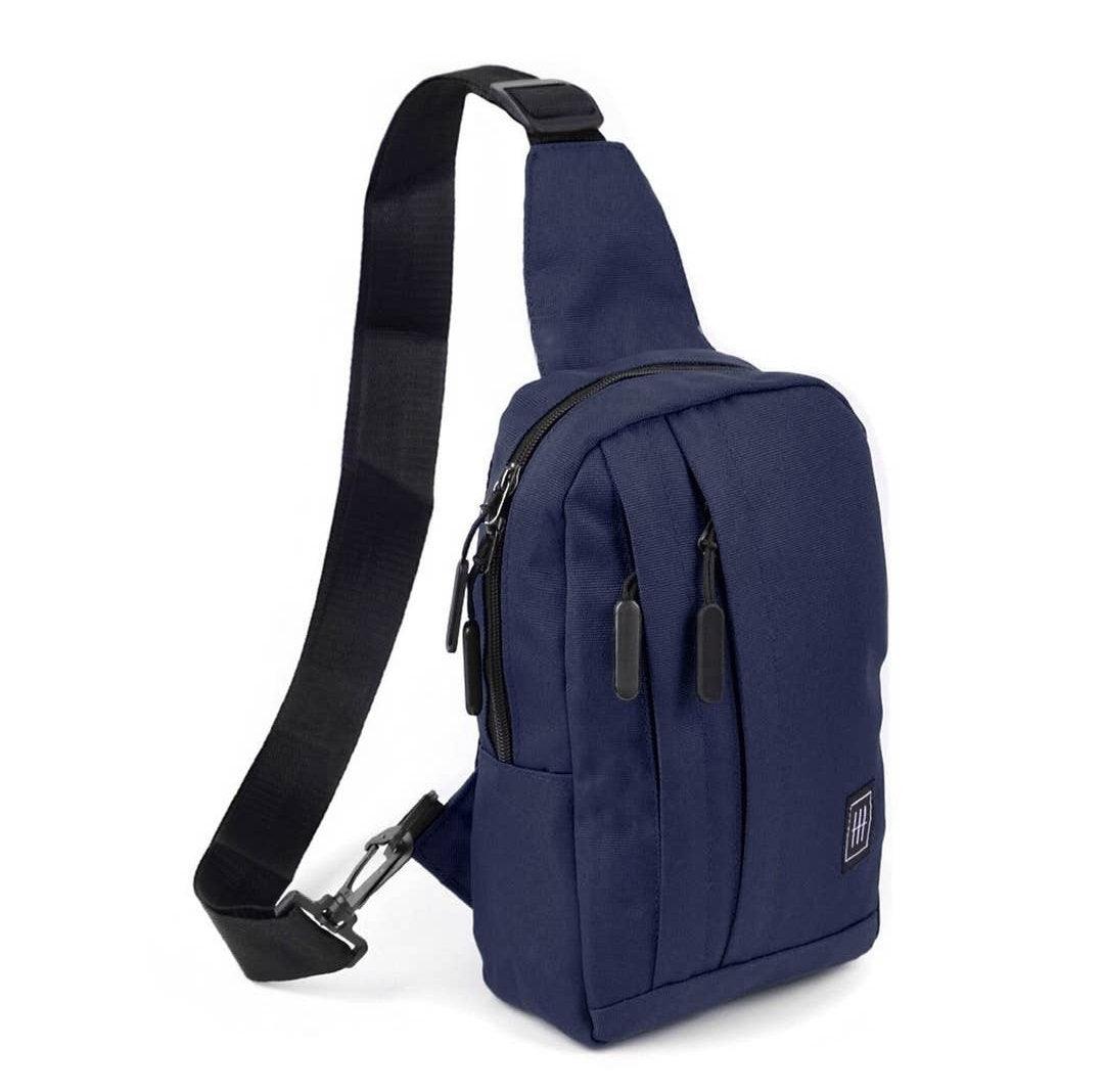 Umhängetasche mit wendbarem Riemen blau - Bobbis Store Hunde