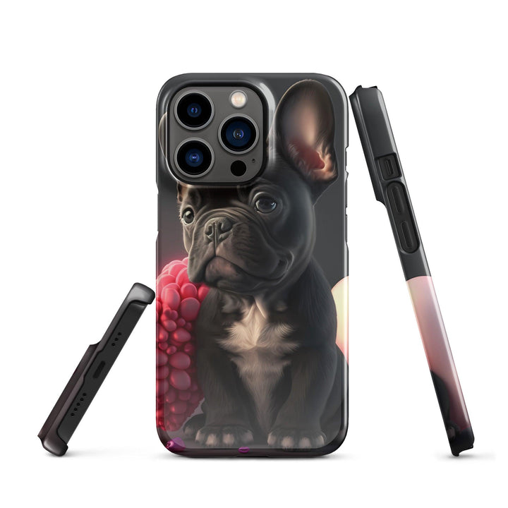 Valentines Day Frenchie Snapcase iPhone®-Hülle - Bobbis Store Hunde