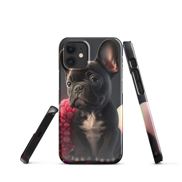 Valentines Day Frenchie Snapcase iPhone®-Hülle - Bobbis Store Hunde