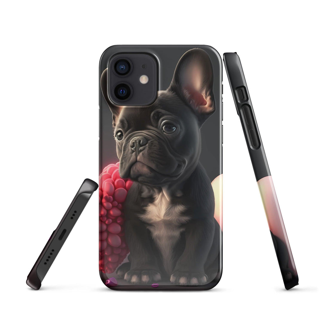 Valentines Day Frenchie Snapcase iPhone®-Hülle - Bobbis Store Hunde