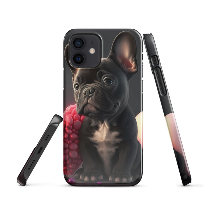 Valentines Day Frenchie Snapcase iPhone®-Hülle - Bobbis Store Hunde
