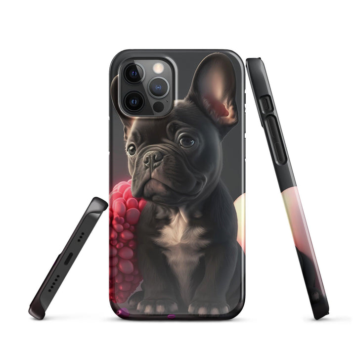 Valentines Day Frenchie Snapcase iPhone®-Hülle - Bobbis Store Hunde