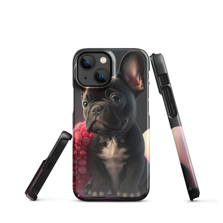 Valentines Day Frenchie Snapcase iPhone®-Hülle - Bobbis Store Hunde