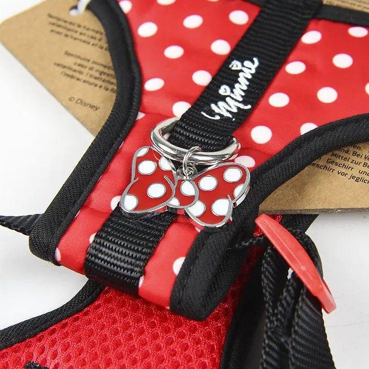 Verstellbares Hundegeschirr MINNIE MAUS - Bobbis Store Hunde