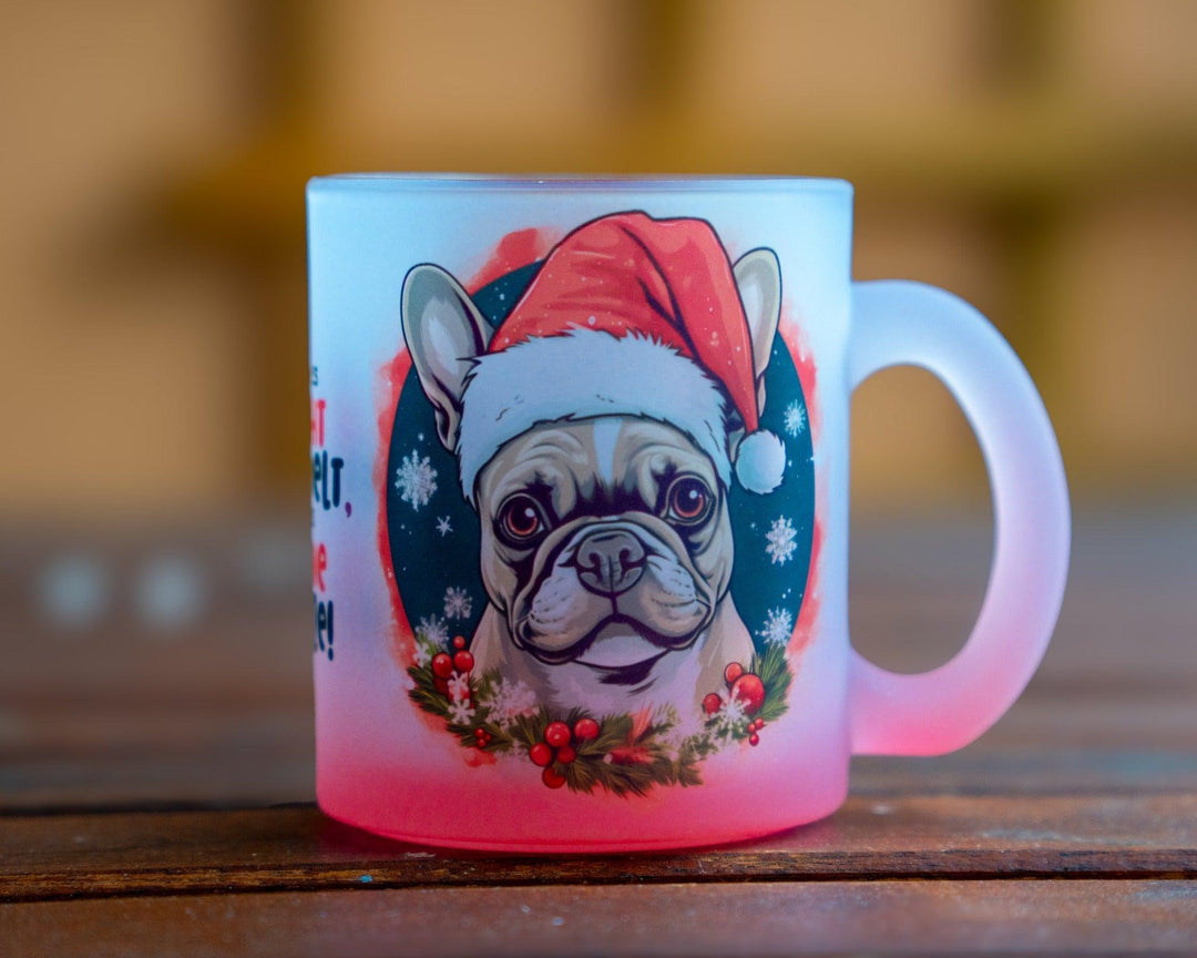 Weihnachts Frenchie - Tasse - Bobbis Store Hunde