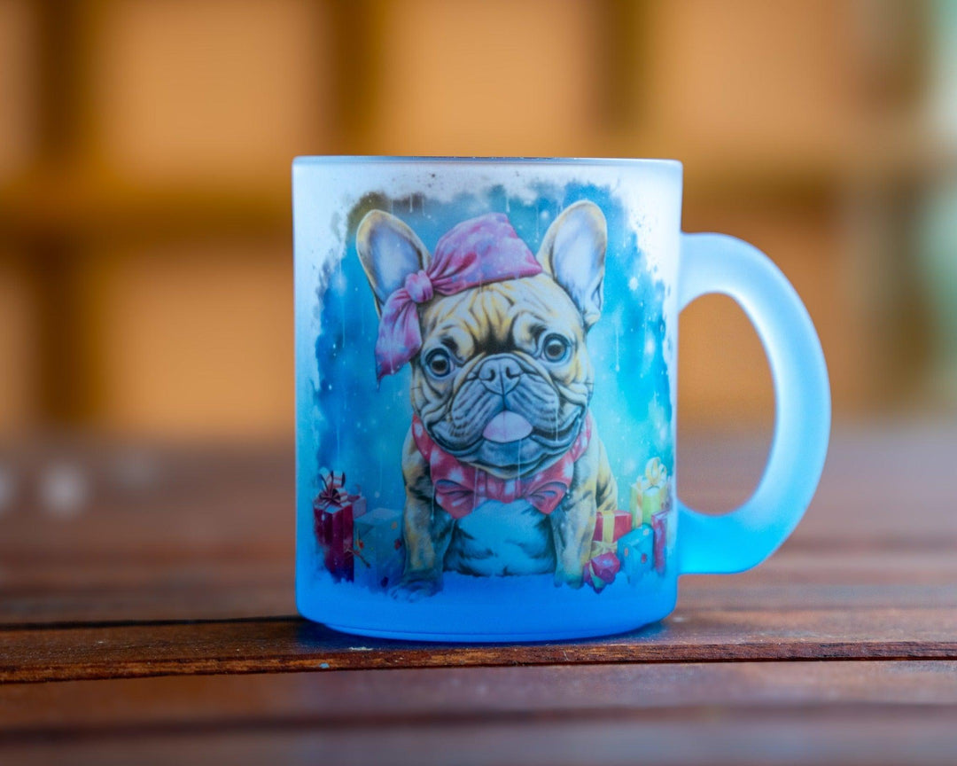 Winter Frenchie - Tasse - Bobbis Store Hunde