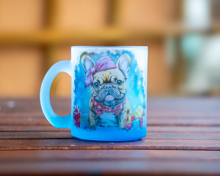 Winter Frenchie - Tasse - Bobbis Store Hunde