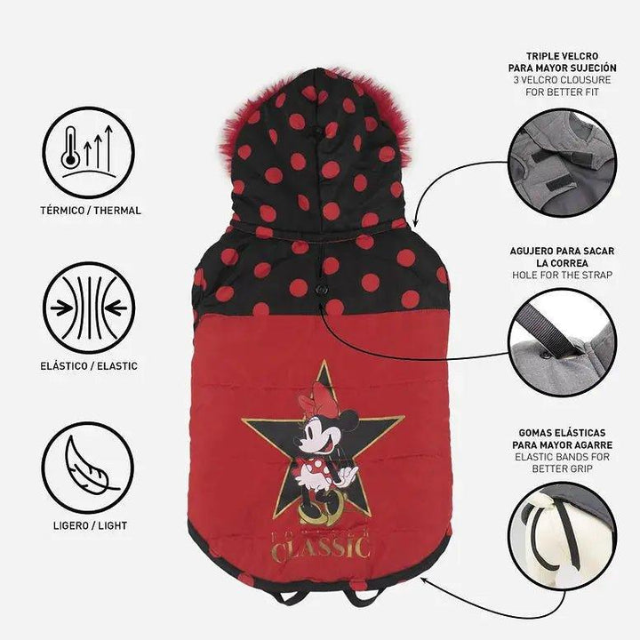 WINTER HUNDEMANTEL MINNIE CLASSIC - Bobbis Store Hunde