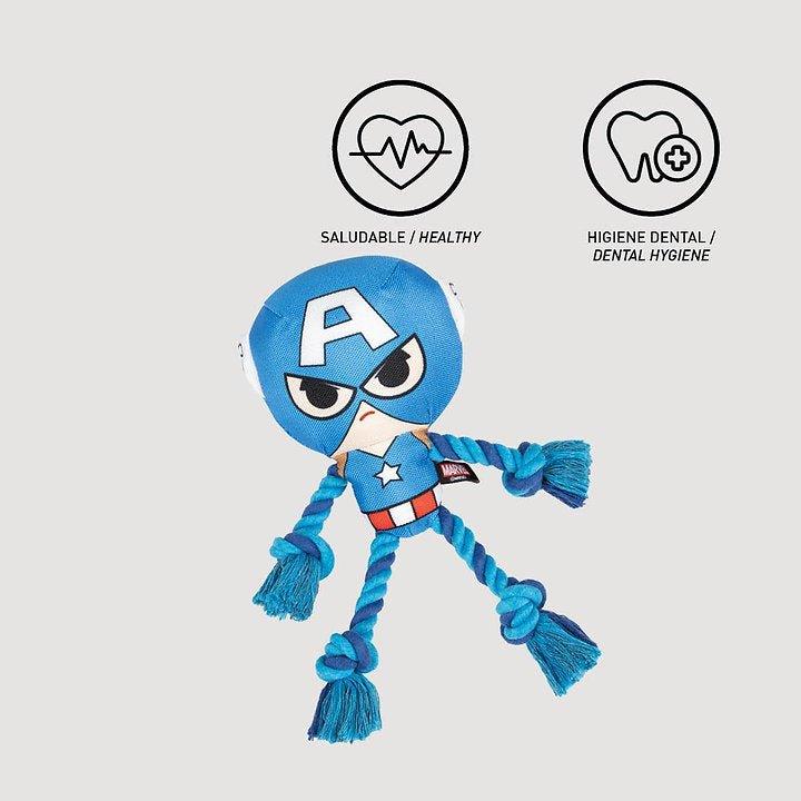 ZAHNSEIL FÜR DOG AVENGERS CAPTAIN AMERICA - Bobbis Store Hunde