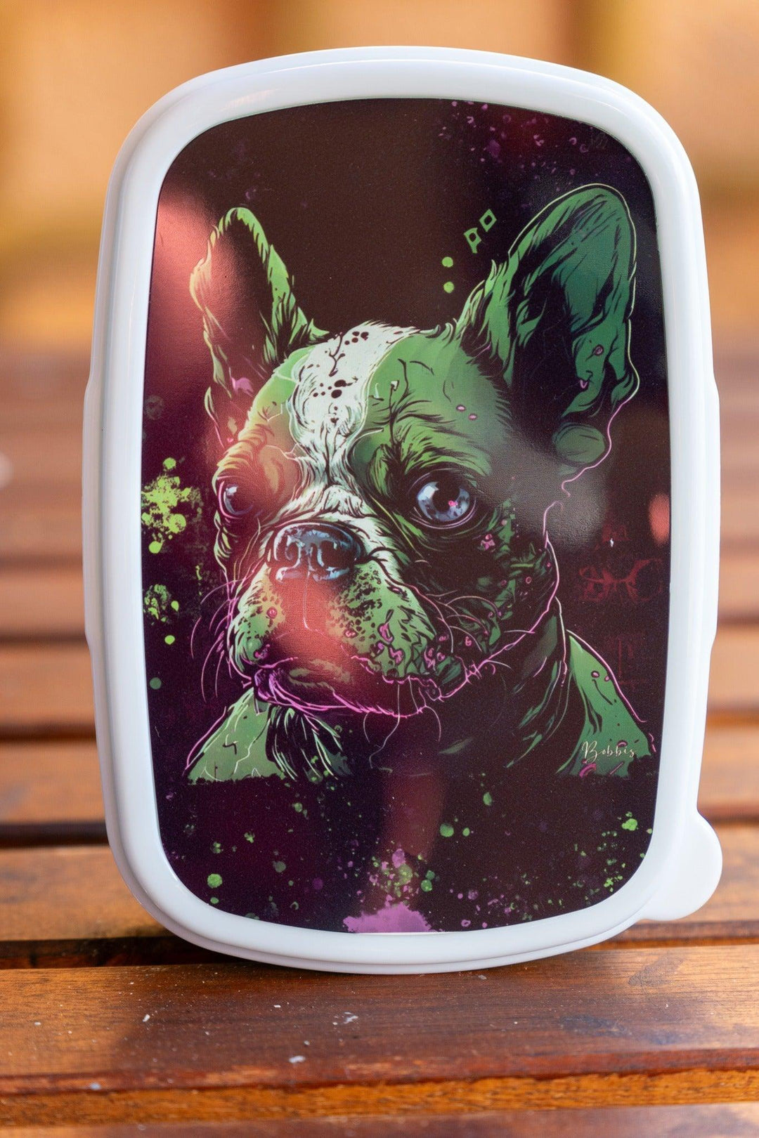 Zombie Frenchie Brotdose - Bobbis Store Hunde