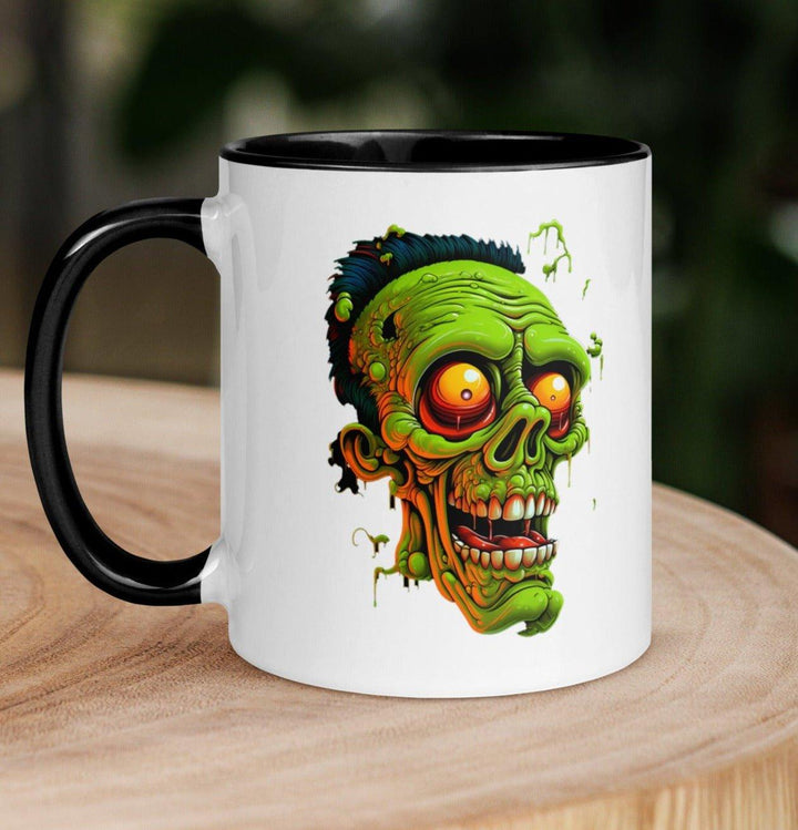 Zombie Tasse mit farbiger Innenseite - Bobbis Store Hunde