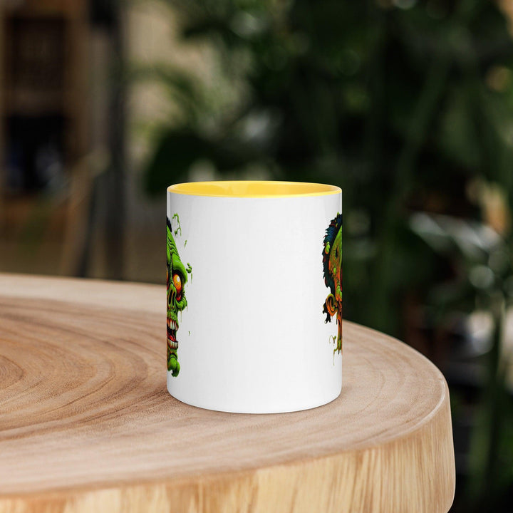 Zombie Tasse mit farbiger Innenseite - Bobbis Store Hunde