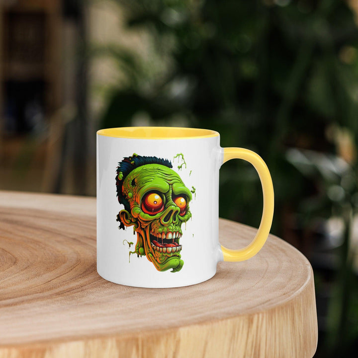 Zombie Tasse mit farbiger Innenseite - Bobbis Store Hunde