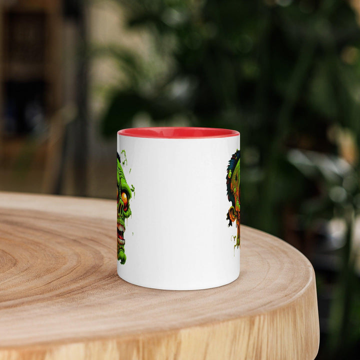 Zombie Tasse mit farbiger Innenseite - Bobbis Store Hunde