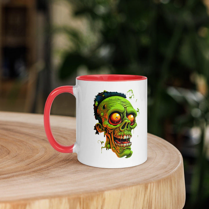 Zombie Tasse mit farbiger Innenseite - Bobbis Store Hunde