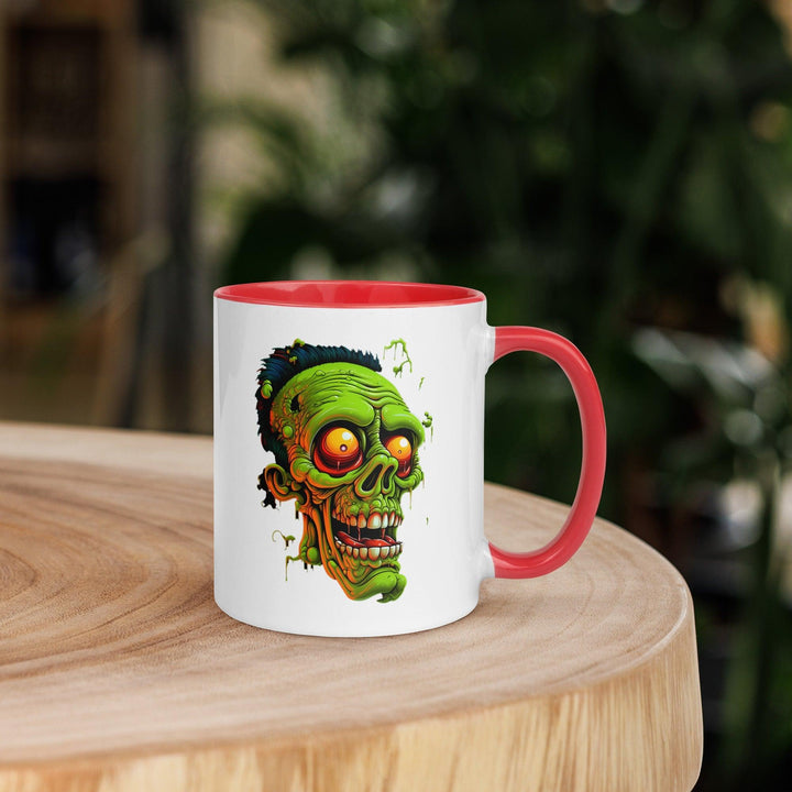 Zombie Tasse mit farbiger Innenseite - Bobbis Store Hunde
